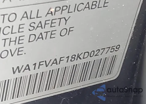 WA1FVAF18KD027759